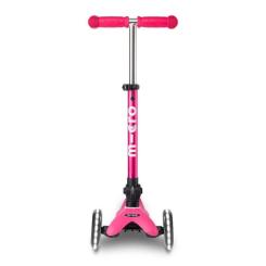 Самокат Micro Mini Deluxe Foldable LED" складний Рожевий" Фото 3