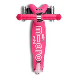 Самокат Micro Mini Deluxe Foldable LED" складний Рожевий" Фото 4