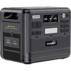 Зарядная станция Choetech BS008-BQB 2400W 2048Wh Фото 1