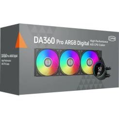 Система жидкостного охлаждения PcCooler DA360 Pro ARGB BK Фото 7