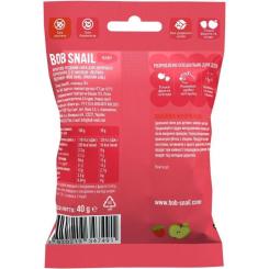 Детские снеки Bob Snail фруктовые яблоко-клубника 40 г Фото 1