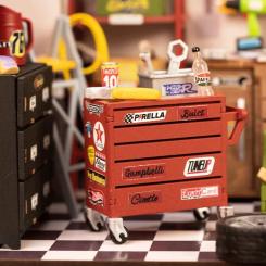 Конструктор Robotime Rolife дерев'яний 3D Гаражна майстерня Фото 8