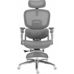 Офисное кресло GT Racer B-816 White/Gray Фото 1