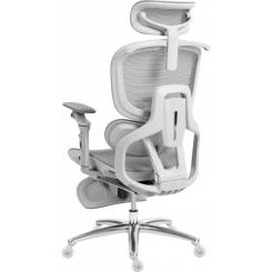 Офисное кресло GT Racer B-816 White/Gray Фото 5