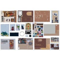 Конструктор Robotime Rolife деревянній 3D Книжный магазин Фото 1