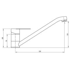 Смеситель GH 30.47.158 DENNIS Фото 1