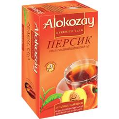 Чай Alokozay черный с ароматом персика 25х2 г Фото