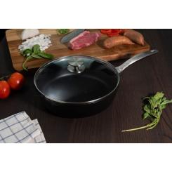 Сотейник Swiss Diamond CXD Induction з кришкою 28 см Фото 6