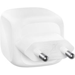 Зарядное устройство Belkin 2xUSB-C PD50W GaN PPS white Фото 1