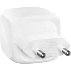 Зарядное устройство Belkin 2xUSB-C PD50W GaN PPS white Фото 3