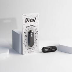 Ароматизатор для автомобиля VITOL Flash Drive New car Фото 1