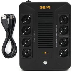 Источник бесперебойного питания GEAR GU-850PLUS6 Фото 1