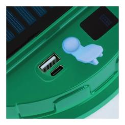 Фонарь NEWVEW NV-E961 300W Solar Panel 7200mAh Green Фото 2