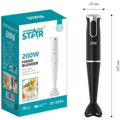 Блендер WINNINGSTAR ST-5554 200W Black Фото 4