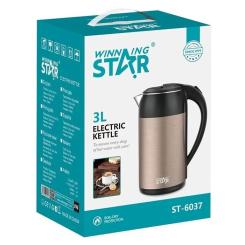 Электрочайник WINNINGSTAR ST-6037 Gray Фото 5