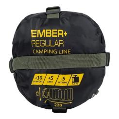 Спальный мешок Tramp Ember+ Regular оливковий лівий Фото 1