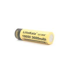 Аккумулятор Liitokala 18650 3600mAh, 3.7V(2.75-4.2V) Фото 2