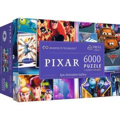 Пазл Trefl UFT Pixar Галерея епічної анімації, 6000 елементів Фото