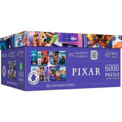 Пазл Trefl UFT Pixar Галерея епічної анімації, 6000 елементів Фото 2