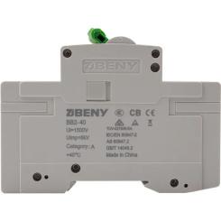Автоматический выключатель BENY BB2-40 Фото 2