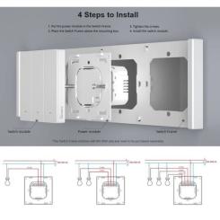 Переключатель Sonoff M5-2C-80W Фото 4