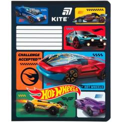 Тетрадь Kite Hot Wheels, 12 листов, линия Фото 3