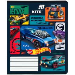 Тетрадь Kite Hot Wheels, 12 листов, линия Фото 6