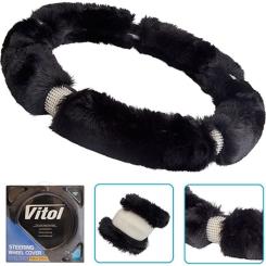 Чехол на руль VITOL M чорн Фото 4