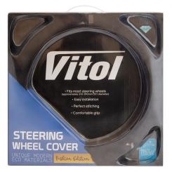 Чехол на руль VITOL M чорн Фото 5