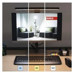 Настольная лампа EMOS на монитор 200Lm 5.6W Фото 11