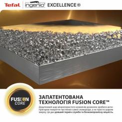 Набор посуды Tefal Ingenio Excellence+, 3 предмети, чорний Фото 7
