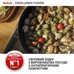 Сковорода Tefal Excellence Fusion, 26см, чорний Фото 9