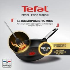 Сковорода Tefal Excellence Fusion, 26см, чорний Фото 2