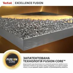 Сковорода Tefal Excellence Fusion, 26см, чорний Фото 4