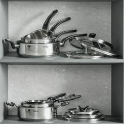 Сотейник Tefal Excellence+, з кришкою, 26см, чорний Фото 6
