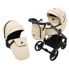 Коляска Adamex 2 в 1 Blanc Eco SA-8 бежевий Фото