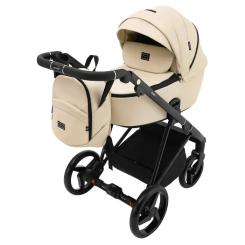 Коляска Adamex 2 в 1 Blanc Eco SA-8 бежевий Фото 2