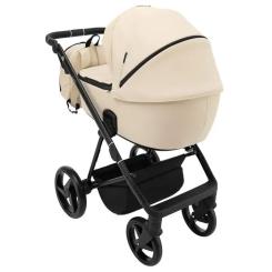 Коляска Adamex 2 в 1 Blanc Eco SA-8 бежевий Фото 4