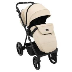 Коляска Adamex 2 в 1 Blanc Eco SA-8 бежевий Фото 6