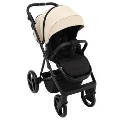 Коляска Adamex 2 в 1 Blanc Eco SA-8 бежевий Фото 7