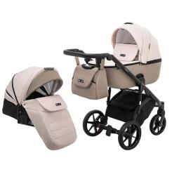 Коляска Adamex 2 в 1 Nola PS-160 бежевий / капучино Фото