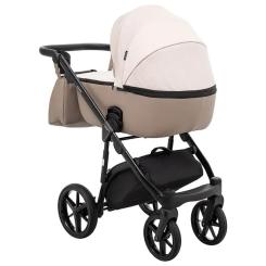 Коляска Adamex 2 в 1 Nola PS-160 бежевий / капучино Фото 4