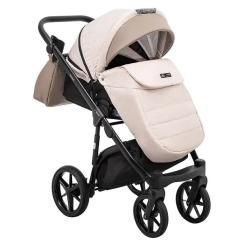 Коляска Adamex 2 в 1 Nola PS-160 бежевий / капучино Фото 6