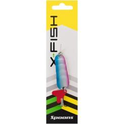 Блесна X-Fish Buffalo 12g 04 Silver pink blue Фото 1