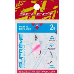 Блесна Select Supreme 2.0g 27mm 18 Exotic White Фото 1