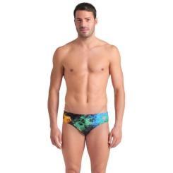 Плавки Arena Vibrant Swim Briefs 008940-550 чорний 90 Фото