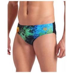 Плавки Arena Vibrant Swim Briefs 008940-550 чорний 90 Фото 2