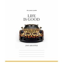Тетрадь Школярик Life is good 48 аркушів клітинка Фото 1