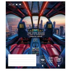 Тетрадь Школярик Create your future 36 листов клетка Фото 1