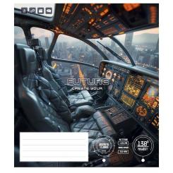 Тетрадь Школярик Create your future 36 листов клетка Фото 4